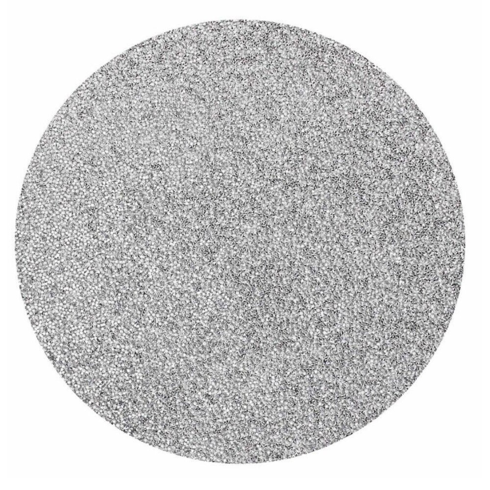SPARKLES Granite Charcoal ROUND Rhinestone Placemat set of 4 (2 lots available)